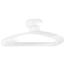 Lot De 6 Cintres Eddy Blanc