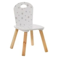 Chaise Enfant Star Grise -Meubles Pour Enfants 90112 1596715598