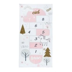 Tapis (140 Cm) Marelle Rose