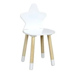 Chaise Enfant Etoile Blanche