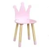 Chaise Enfant Couronne Rose -Meubles Pour Enfants 90562 1597152647