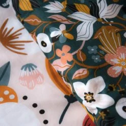 Housse De Couette Et Deux Taies Enfant Coton (200 Cm) Champetre Multicolore -Meubles Pour Enfants 92301 1606390643