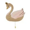 Applique Murale Bois Cygne Rose -Meubles Pour Enfants applique mur piles cygne dim 28 7x3xh27 5cm 130928 1690812919