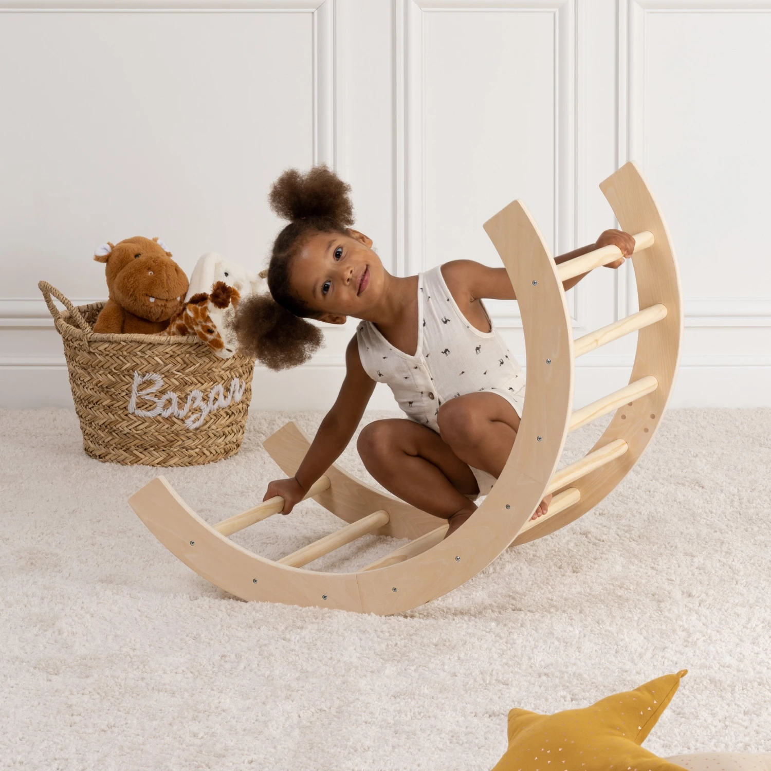 Arche d'apprentissage bébé Noé Beige Arche D'apprentissage Bébé Noé Beige -Meubles Pour Enfants arche escalade 126606 1675168374