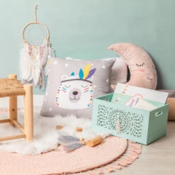 Attrape-rêves Dentelle Blanc -Meubles Pour Enfants attrape reves dentelle blanc 63983