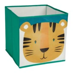 Panier De Rangement Tigre Vert
