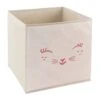 Panier De Rangement Chat Rose -Meubles Pour Enfants bac rang pliable chat rose 30x30xh30cm 121381 1659704908
