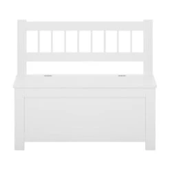 Banc Et Coffre Enfant Media Blanc -Meubles Pour Enfants banc mdf uni 71831 3