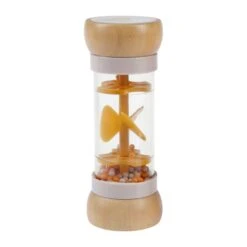 Baton De Pluie Bois Lio Jaune