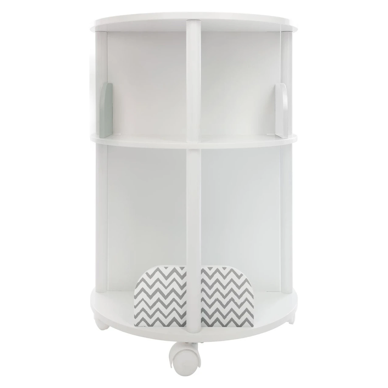 Bibliothèque enfant Ronda Grise Bibliothèque Enfant Ronda Grise -Meubles Pour Enfants bibliotheque ronde gris 64533 2