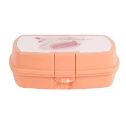 Boîte à Gouter Enfant Cygne Rose
