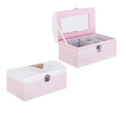 Boîte Miroir Demoiselle Rose -Meubles Pour Enfants boite miroir demoiselle 64093 4