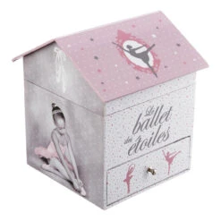 Boîte à Musique Ballerine Rose -Meubles Pour Enfants boite musicale ballerine 64177 2