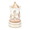 Boîte à Musique Caroussel Rose -Meubles Pour Enfants boite musiq caroussel ros dor d10xh20cm 121585 1659699366
