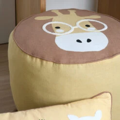 Pouf Enfant (40 X 30 Cm) Coquin Marron