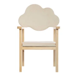 Chaise Enfant Nuage Blanche -Meubles Pour Enfants chaise dossier nuage 75083 3