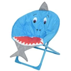 Chaise De Jardin Enfant Requin Bleu