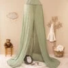 Ciel De Lit Gaze De Coton Enfant Lili Vert -Meubles Pour Enfants ciel de lit dble gaze cot vert 130790 1690537010