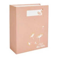 Coffret Album Photo Et Cartes étapes Cygne Rose