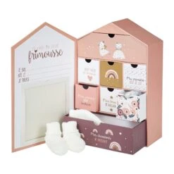 Coffret Cadeau Chat Rose