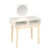 Coiffeuse Enfant Chat Blanche -Meubles Pour Enfants coiffeuse chat mdf pin blanche dim 60x37xh87cm 127550 1677751638