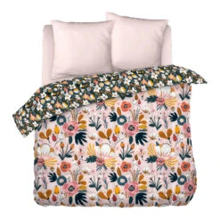 Couette Imprimée Enfant (240 X 220 Cm) Champetre Multicolore