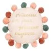Coussin Rond Enfant (30 Cm) Pompons Multicolore -Meubles Pour Enfants coussin 16 pompoms multicolore 111734 1639648441