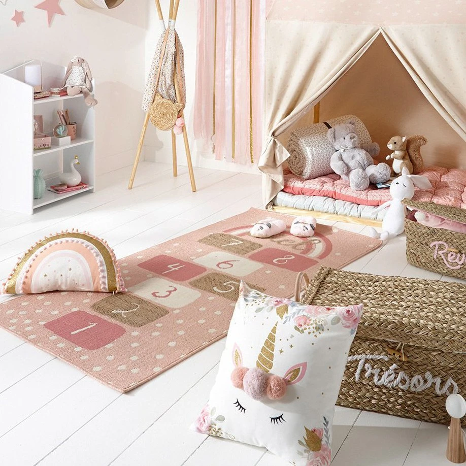 Coussin Enfant (40 Cm) Licorne Pompons Multicolore -Meubles Pour Enfants coussin 40 cm licorne pompons multicolore 72163 1647611541