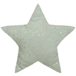 Coussin Enfant Etoile Berlingot Vert