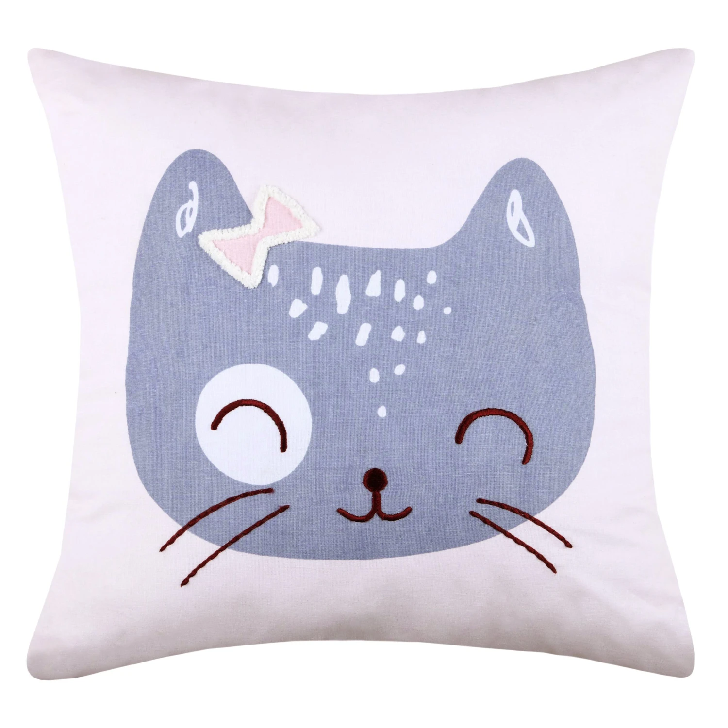 Coussin carré enfant (40 cm) Zoeline Gris souris Coussin Carré Enfant (40 Cm) Zoeline Gris Souris -Meubles Pour Enfants coussin carr enfant 40 cm zoeline gris souris 125232 1677162621