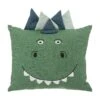 Coussin Carré Enfant( 40 Cm) Dino Vert -Meubles Pour Enfants coussin carre dino 40x40 130716 1690533264