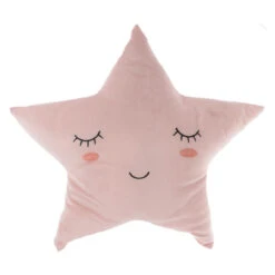 Coussin Enfant (45 Cm) Etoile Rose -Meubles Pour Enfants coussin etoile memoire rose 64122 1