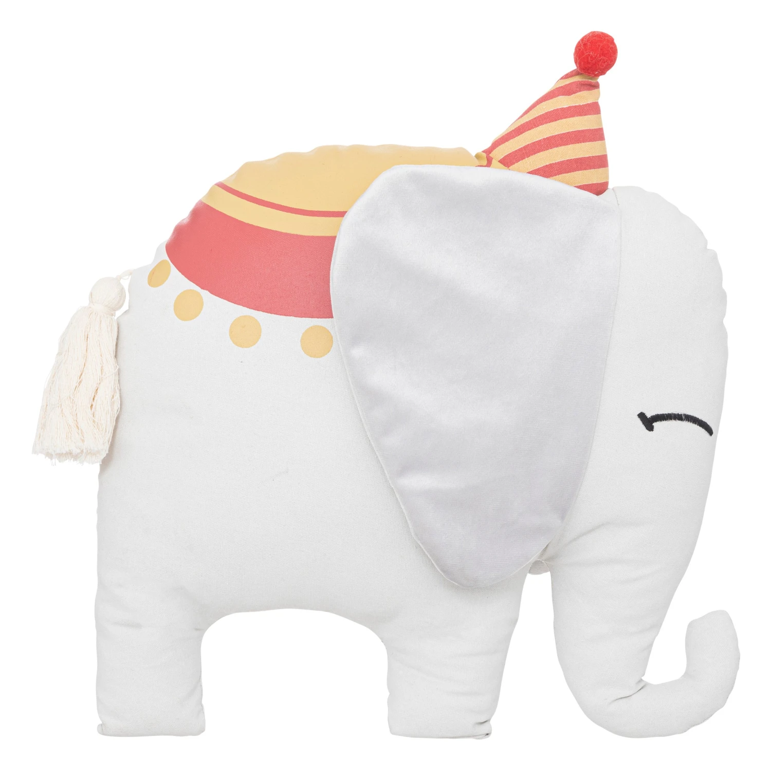 Coussin éléphant Circus Gris Coussin éléphant Circus Gris -Meubles Pour Enfants coussin forme circus elephant 130706 1690530253