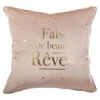 Coussin Enfant (40 Cm) Rêves Rose -Meubles Pour Enfants coussin reves dore 40x40 64208