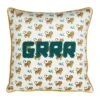 Coussin Enfant (40 Cm) GRRR Jaune -Meubles Pour Enfants coussin vel grrr vrt blc jn 40x40cm 121540 1659683466