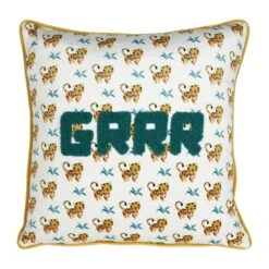 Coussin Enfant (40 Cm) GRRR Jaune