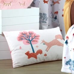 Coussin Rectangulaire Enfant (50 Cm) Cyrielle Rose