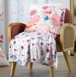 Plaid Enfant (160 Cm) Cyrielle Rose