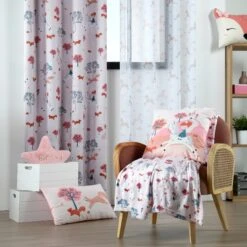 Plaid Enfant (160 Cm) Cyrielle Rose -Meubles Pour Enfants cyrielle plaid 130x160 cm rose 120316 1658495424