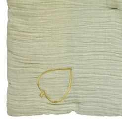 Edredon Enfant Gaze De Coton Lili Vert