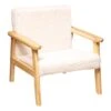 Fauteuil Enfant Basile Ecru -Meubles Pour Enfants fauteuil basile ecru blanc 112157 1639665584