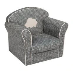 Fauteuil Enfant Nuage Gris