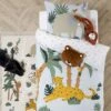 Housse De Couette Et Une Taie Enfant Coton (140 Cm) Jungle Bleue -Meubles Pour Enfants housse de couette et une taie enfant coton 140 cm jungle bleue 126861 1680594757