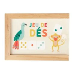 Jeu De Dés Bois Multicolore -Meubles Pour Enfants jeu de ds x6 en bois dim 6x8xh3 4cm 130882 1690874934