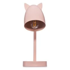Lampe à Poser Oreilles Rose -Meubles Pour Enfants lap oreilles metal rose hauteur normale 31 cm hauteur max 42 cm rose 111815 1639734829