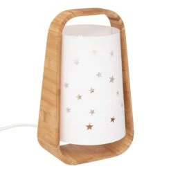 Lampe à Poser Enfant Etoile Blanche -Meubles Pour Enfants lpe etoiles ajourees h27 126927 1673944741