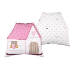 Coussin Maison Enfant Matty Rose -Meubles Pour Enfants matty coussin maison 40x38cm rose 129878 1688719606