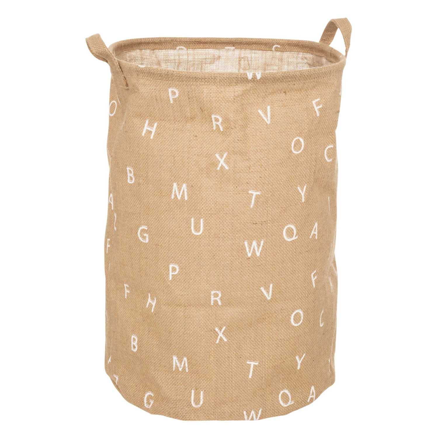 Panier à jouets jute Alphabet Beige Panier à Jouets Jute Alphabet Beige -Meubles Pour Enfants panier jute alphabet d35 126387 1673967171