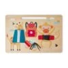 Panneau D'apprentissage Mural En Bois Animaux Multicolore -Meubles Pour Enfants panneau apprentissage bois dim 38x0 8xh24 7cm 130921 1690813253