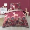 Housse De Couette Et Une Taie Enfant Coton (140 Cm) Bichette Rose -Meubles Pour Enfants parure 2 p 140 x 200 cm imprime 57 fils allover bichette 118360 1656073751
